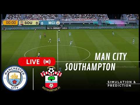 🔴 Manchester City vs Southampton LIVE | FA Cup 25-26 | Full Match (Simulation)