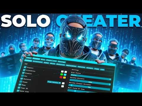 How a solo RUST CHEATER dominates RUST CLANS...