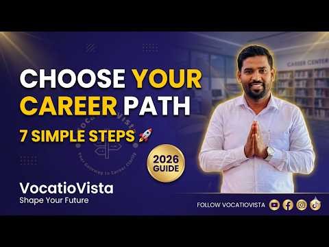 How to Choose the Right Career Path in 7 Simple Steps (2026 Guide) #feedshorts #feed