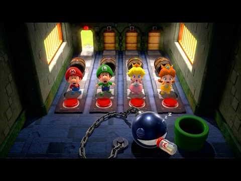 Mario Party Switch - Ultimate Minigame Showdown! Mario Vs Luigi Vs Peach Vs Daisy