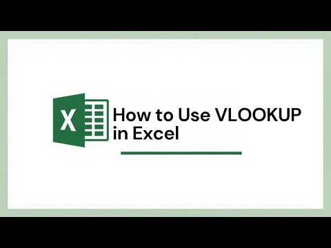 How to Use VLOOKUP in Excel