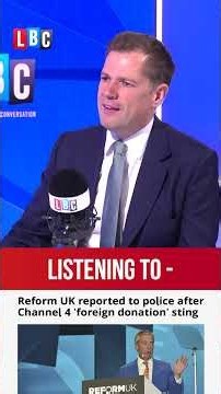 Reform’s latest excuse: ‘He wasn’t paying attention’ | LBC