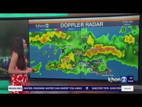 Flooding Hits North Shore As Heavy Rain Continues