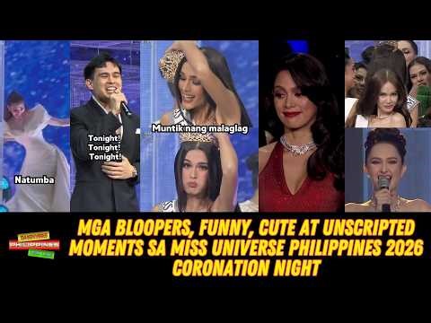 Miss Universe Philippines 2026 BLOOPERS at Funny Moments