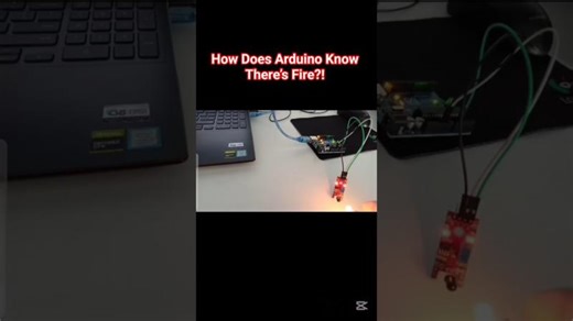 This Arduino Flame Sensor Detects Fire in Seconds! | Arduino Uno + PictoBlox | Rayan Kiwan