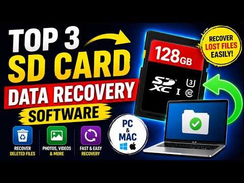 Best SD Card Data Recovery Software (2026) | Recover Deleted, Corrupted & Formatted Data