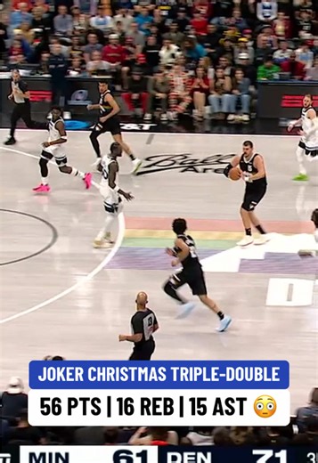 Nikola Jokić's Incredible Christmas Triple-Double Highlights