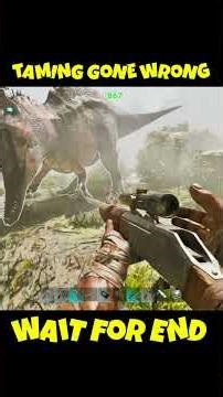 Taming Acrocanthosaurus In ARK 🔥 Ark Survival Ascended #ark #viralshorts #viral #arksurvival