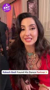 Rakesh Bedi has teamed up with Nora Fatehi for his dance track.Their BTS moments have all hearts 🫰