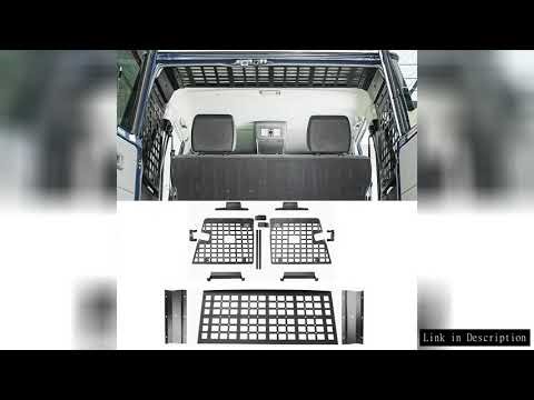 For Toyota Land Cruiser 76 LC76 2007-2025 Modular Storage Molle Panel System Shelf Interior Luggage