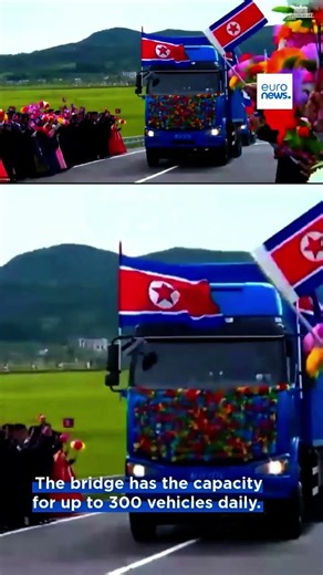 Opening of first road bridge with Russia a sign of tighter ties, North Korea says
