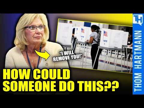 MAGA County Clerk Caught!