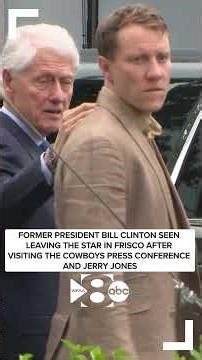 President Clinton at The Star in Frisco