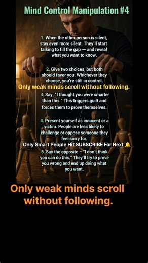 Top 5 Powerful Mind Control and Manipulation Tactics to Influence Anyone Silently and Smartly