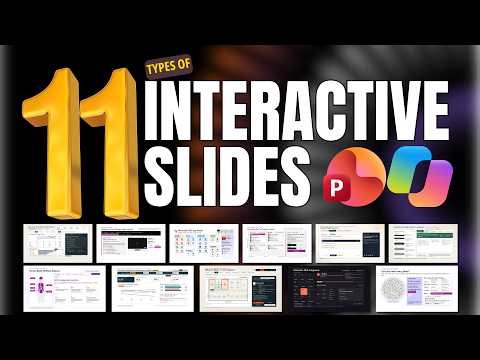 PowerPoint Copilot: 11 Interactive Slide Types You Didn't Know Existed