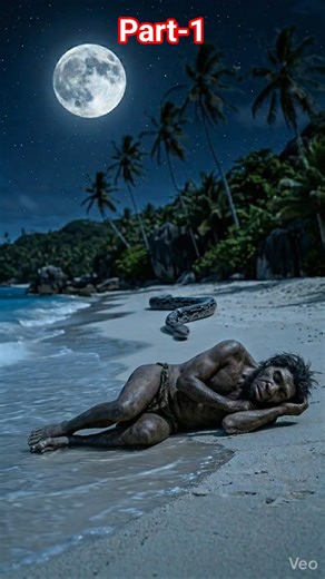 Sea Shore Survival, Python Attack #PythonAttack #SurvivalStory #EarlyHumans #PrehistoricLife #viral