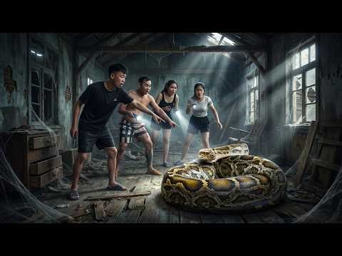 Terrifying Giant Python Hiding Under the Bed Shocked an Entire Family