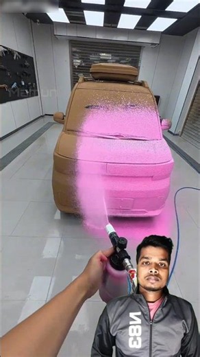 POV: Muddy to Shiny Car Transformation 😍Watch the full wash! 🔥