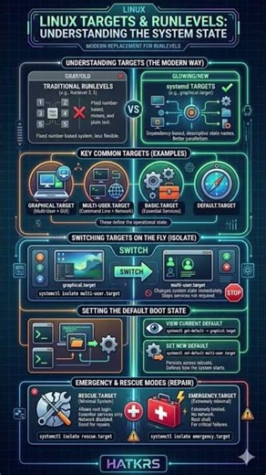 Linux Targets & Runlevels