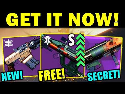WOW! SUPRISE NEW WEAPONS! + FREE MINT RETROGRADE GOD ROLL! | Destiny 2 Weekly Reset
