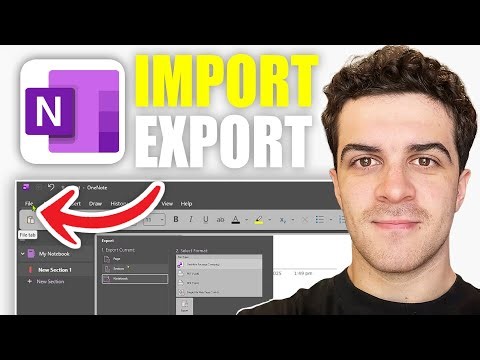 How to Export and Import Sections or the Entire Notebook in Onenote (2026 Guide)