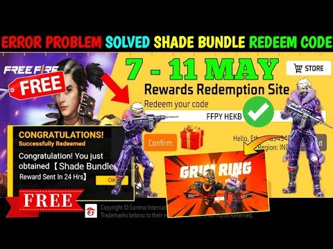 FREE FIRE REDEEM CODE TODAY 7 MAY REDEEM CODE FREE FIRE | FF REDEEM CODE TODAY 7 MAY 