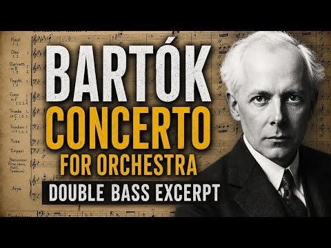 Bartók - Concerto for Orchestra (1st and 5th movements) - Double Bass Audition Excerpt 