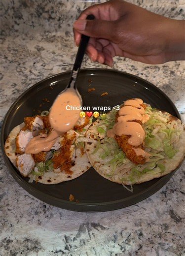 The Best Chicken Tender Wrap Recipe You'll Ever Make 🤤