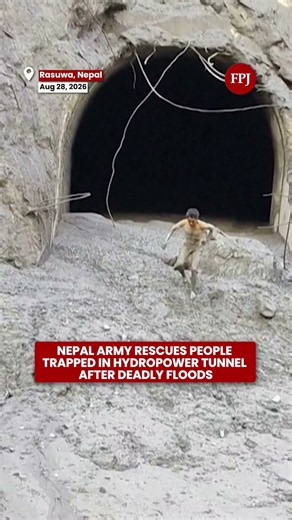 Army To The Rescue: Nepal Soldiers Evacuate People From Flood Hit Hydropower Tunnel