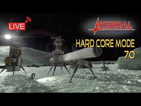 Minmus Mining Base | KERBAL SPACE PROGRAM Live Stream