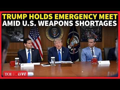 LIVE | Trump Calls URGENT MEETING For Rare Earths As Iran War Puts U.S. Supplies Under Pressure