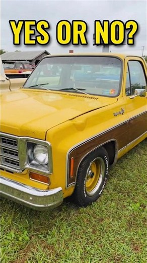Yes or No to the color on this Classic Chevy C10? #chevy #trucks