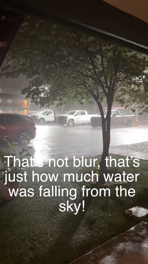 New Mexico Storms Look Like VALHALLA ⚡⛈️ | Heavy Rain & Flash Flooding #Shorts