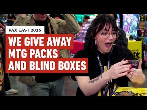 We opened Magic the Gathering Packs and Blind Boxes at PAX East 2026