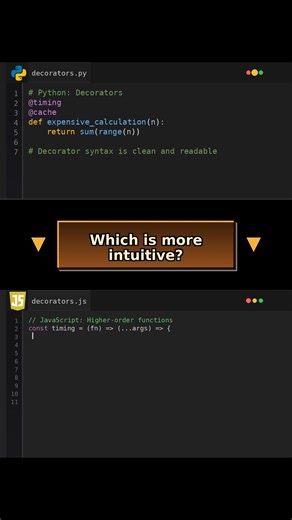 Decorators vs Higher-Order Functions: Function Enhancement Battle #pythontricks