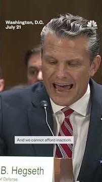 Hegseth grilled over growing cost of war with Iran