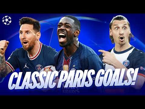 INCREDIBLE Paris Saint-Germain Goals In The Champions League!