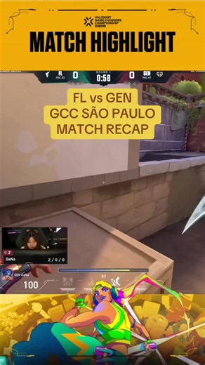 GEN.G GC vs Fennel GC VCT Game Changers São Paulo — Match Recap