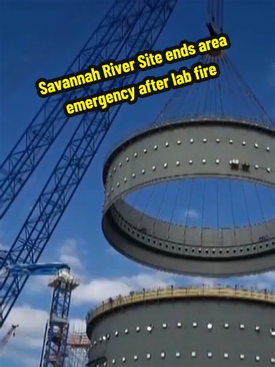 Savannah River Site ends area emergency after lab fire #savannah #savannahnews #savannahriversite #labfire #localnews #wtoc #emergency #aiken #southcarolina #aikencounty #lowcountry
