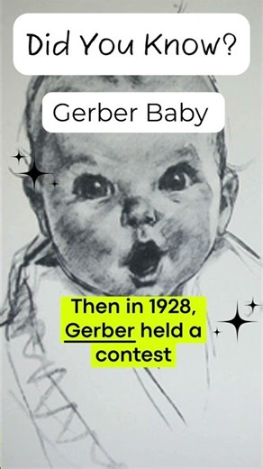 Did You Know? - The Story Behind The Gerber Baby #shorts