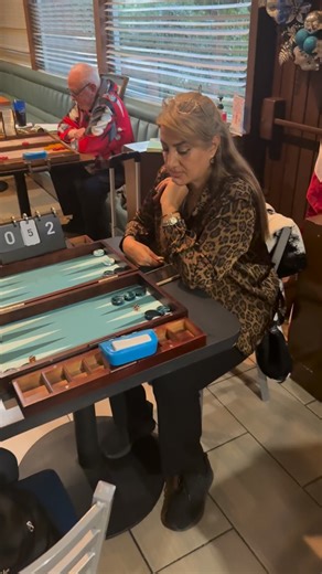 Los Angeles Backgammon on Instagram: "Fedra vs Harut - EPIC #Backgammon CLASH [Point Work board]! 🎲🎲 Join us for weekly tournaments and social backgammon. 📅 Wednesdays 🎲🎲 Tournament and Social Play 6 PM 📍Denny’s 16575 Sherman Way Van Nuys, CA 91406 📅 Sundays 🎲🎲 Tournament and Social Play 2 PM 📍 Lulu’s Restaurant and Sports Bar 16900 Roscoe Blvd. Van Nuys, CA 91406 #backgammon #backgammontournament"