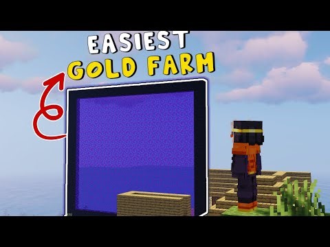 Pocket Edition Easiest Gold Farm Minecraft 2026