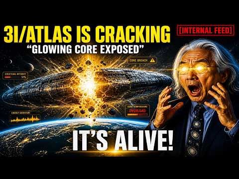 3I/ATLAS Just CRACKED Like Shell — Exposing Glowing Core Inside | Michio Kaku