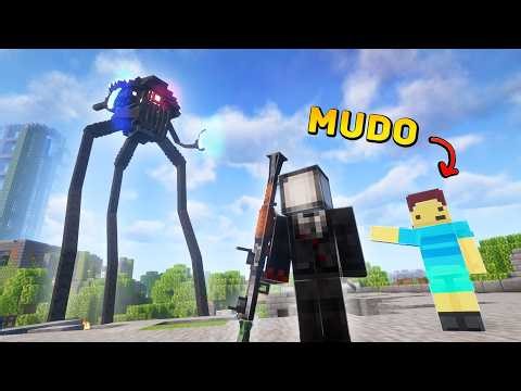 COMBATIMOS Contra una INVASION ALIENÍGENA en Minecraft