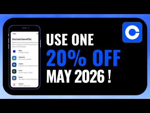 How to Use Coinbase One 20% Off May 2026