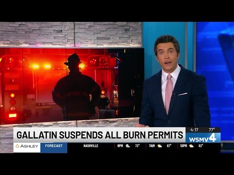 Gallatin suspends all burn permits