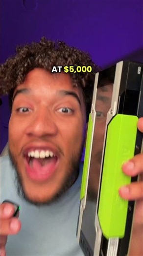 He gave me a $5,000 server GPU for my birthday?? Jado506 #carterpcs #tech #gpu #nvidia #gamingpc