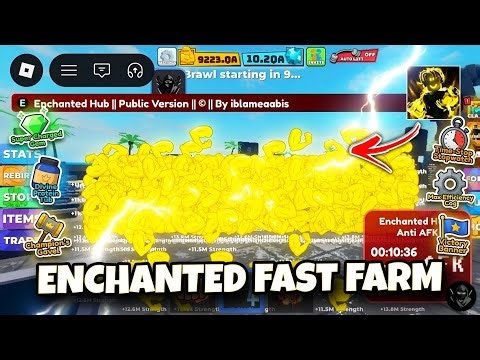 Muscle Legends 2026 💪 Fastest Way to Max Stats (Enchanted Script)
