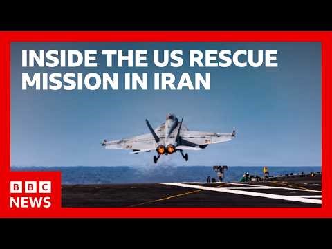 How the US rescue operation in Iran unfolded | BBC News
