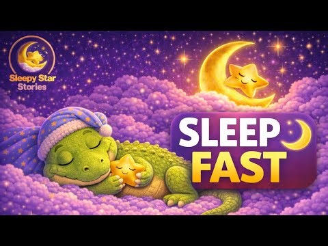 Fall Asleep Fast 🌙 | Archie the Alligator’s Calm River Bedtime Story + White Noise